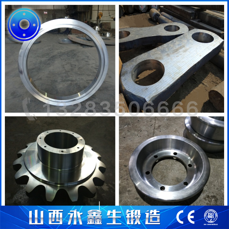 鍛造45#鋼車輪鍛件