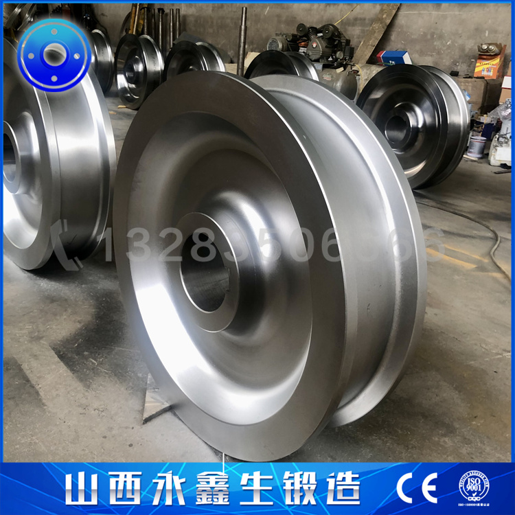  鍛造筑路機(jī)械車輪鍛件