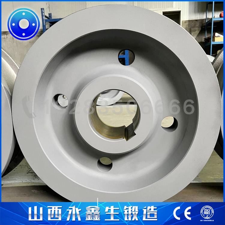 搖臂式堆料機(jī)車輪鍛件